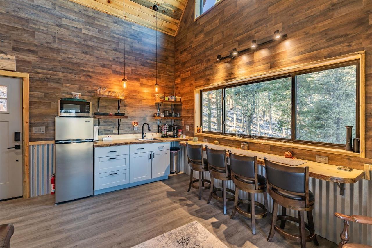 Ridgewalk Treehouse Angel Fire Exterior foto