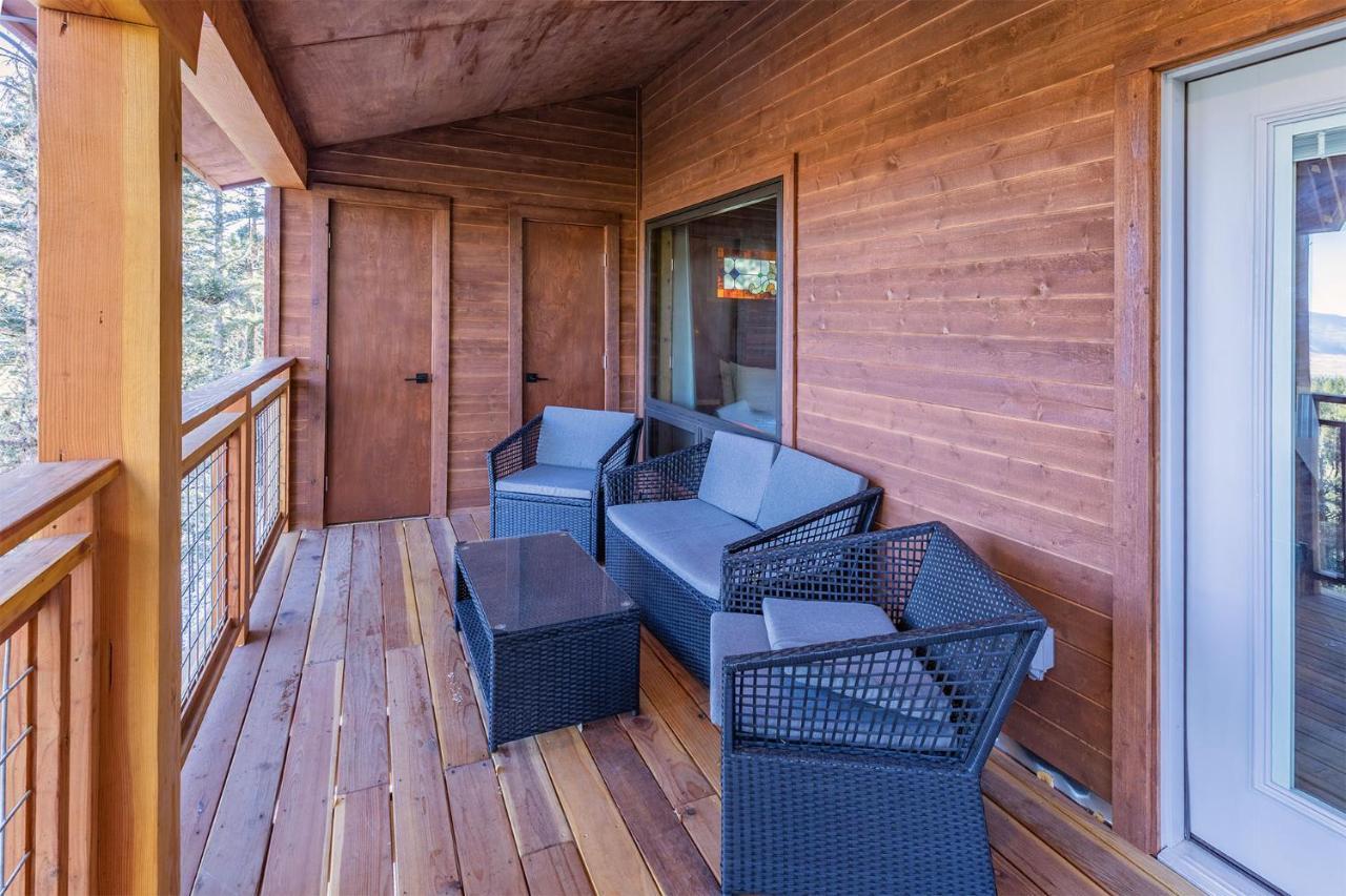 Ridgewalk Treehouse Angel Fire Exterior foto