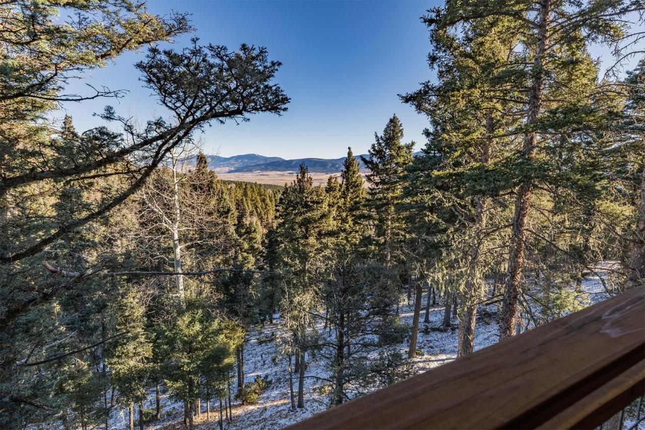 Ridgewalk Treehouse Angel Fire Exterior foto