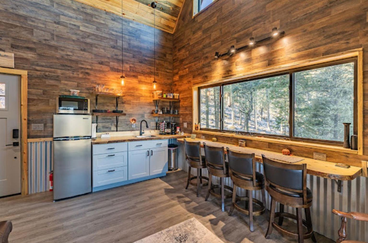 Ridgewalk Treehouse Angel Fire Exterior foto